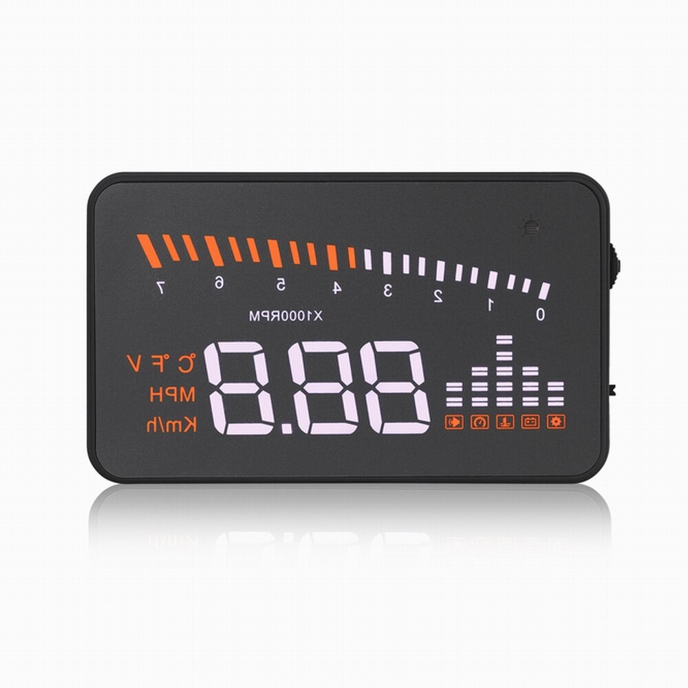 RMLKS Ϲ X5 HUD   ÷, ڵ GPS ڵ Ÿϸ OBD2  ӵ  ˶   